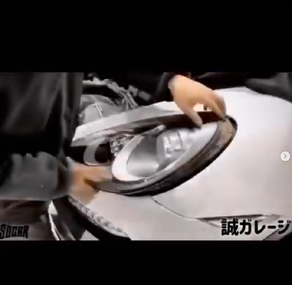 ポルシェ958　LEDヘッドライト
