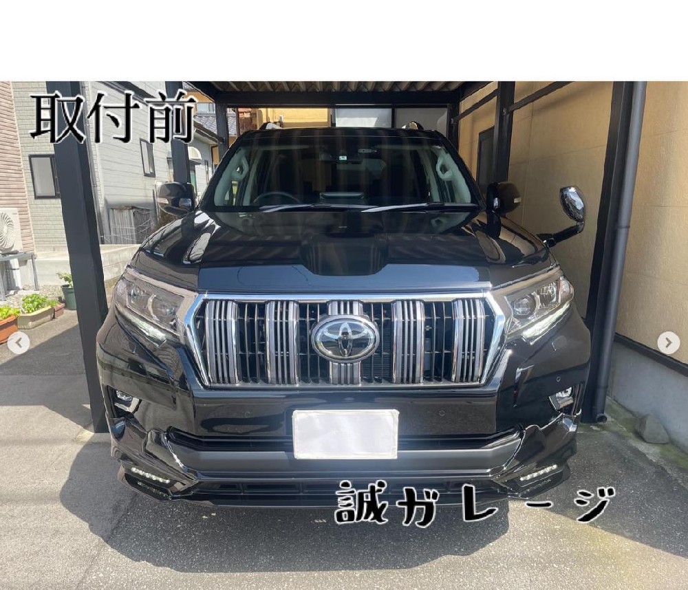 プラド150　三眼ヘッドライト