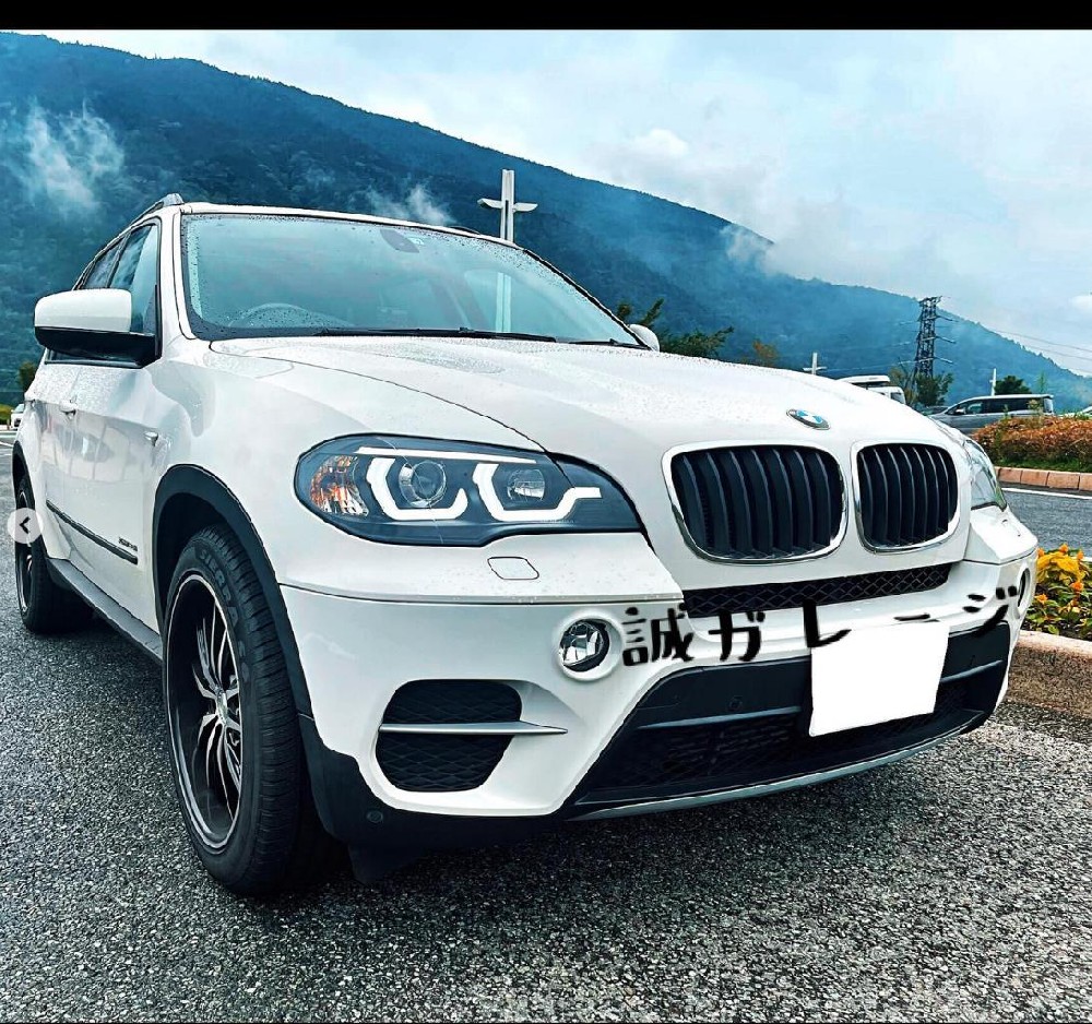 BMW X5 カーボン調ステアリングオーダーメイド交換