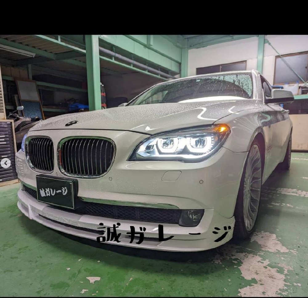 BMW　7シリーズ　F01 後期ルックフルLEDヘッドライト&  エンジン不具合修理