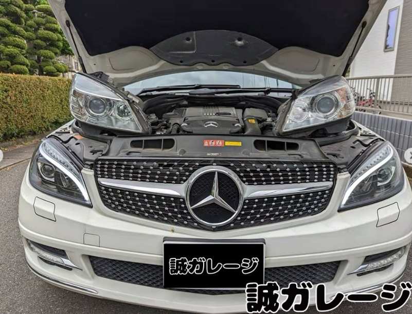 ベンツ　Cクラス　W204前期  シーケンシャル LEDヘッドライト