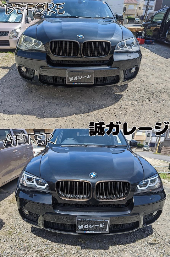 BMW X5 E70  HIDプロジェクターヘッドライト  LEDテールランプ