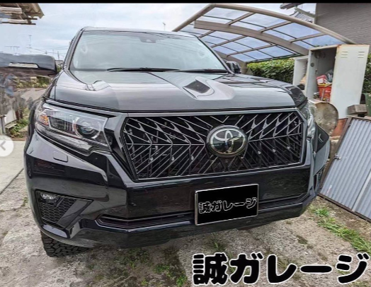 ランクル プラド150後期　  レクサス風グリル交換