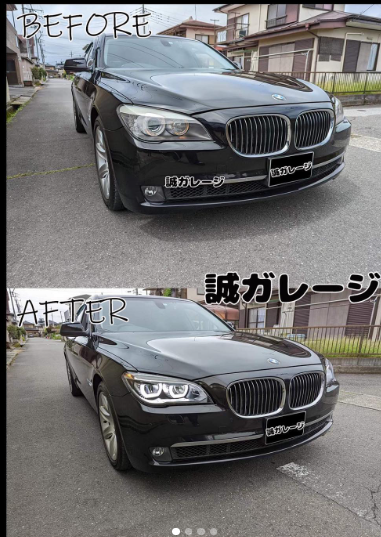 BMW 7 シリーズ  後期ルックフルLEDヘッドライト